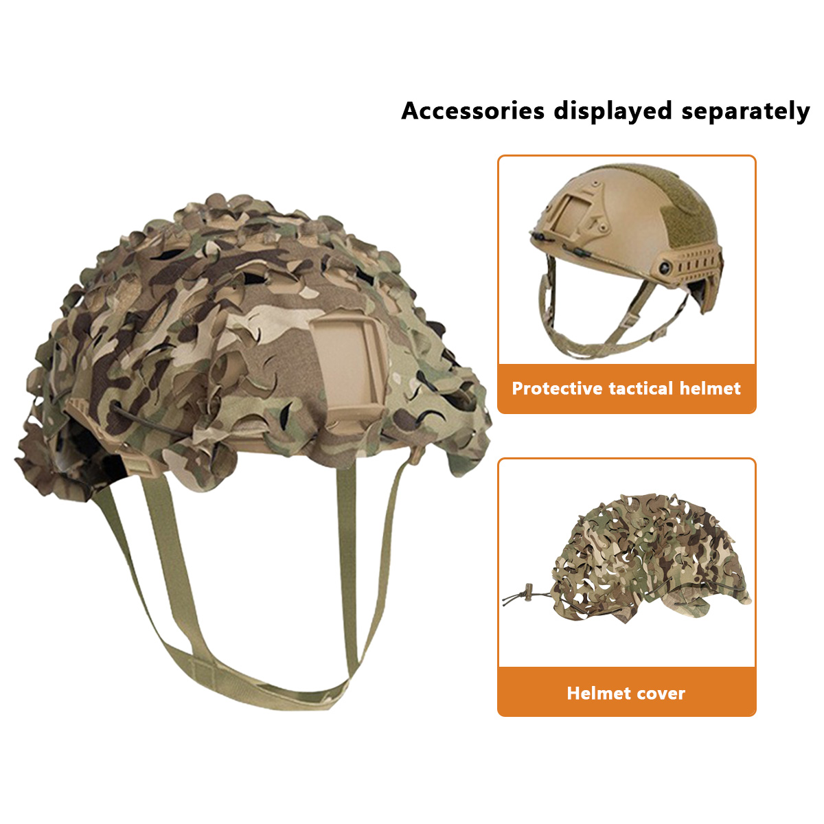 Camo Face Paint - 3D 迷彩ネットエアガンヘルメットカバーレーザーカットナイロン巾着ヘルメットスクリム CS ウォーゲームペイントボール空挺部隊狩猟アクセサリー