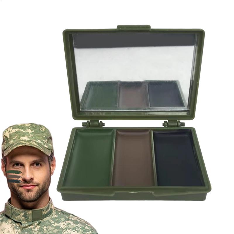 フェイスペイント迷彩オイル迷彩色メイクアップ長期持続迷彩フェ - Camo Face Paint のレビューと価格