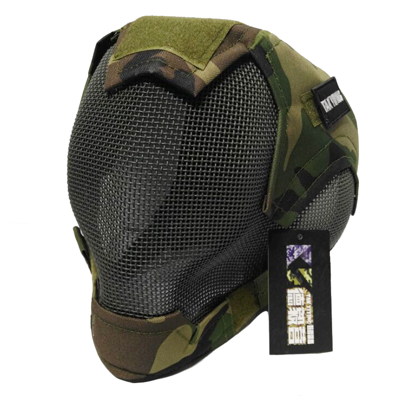 TAK YIYING エアソフトマスク フルフェイスマスク  - Camo Face Paint のレビューと価格
