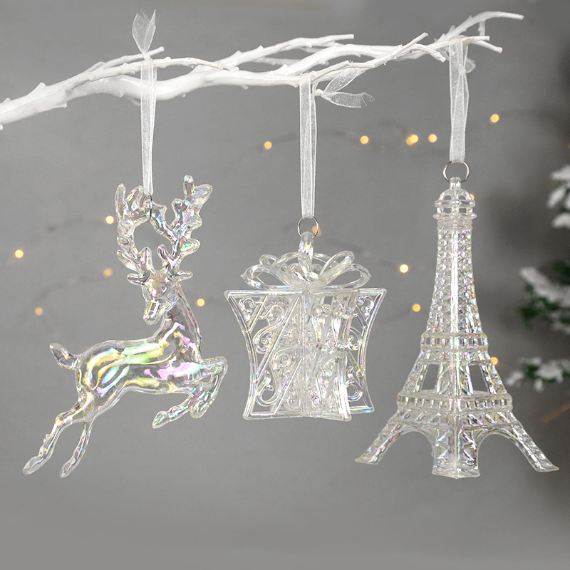 アクリル製クリスマスツリー吊り飾り エルク エンジェル ドー - Elk Bugle Call のレビューと価格