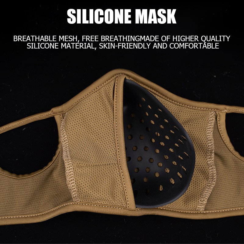 通気性のある伸縮性のあるソフトシューティングマスク、屋外ハー - Camo Face Paint のレビューと価格