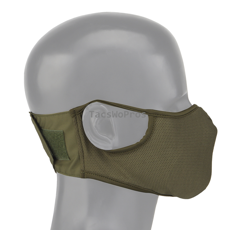 戦術射撃マスク シリコン製 アウトドア 通気性 弾性 ソフト - Camo Face Paint のレビューと価格