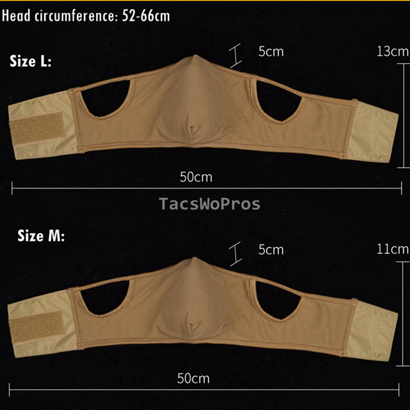 戦術射撃マスク シリコン製 アウトドア 通気性 弾性 ソフト - Camo Face Paint のレビューと価格