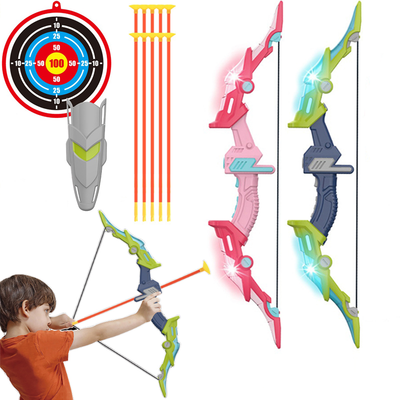 子供用弓矢セット。子供向けの弓術練習用、リカーブボウ、屋外ス - Outdoor Hunting Games For Kids のレビューと価格